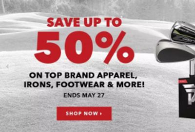 Golf Town Canada: Save up to 50% on Apparel, Footwear, and More + Father’s Day Gifts + Free Personalization on Select Golf Balls