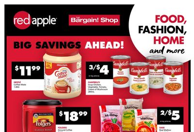 The Bargain Shop & Red Apple Stores Flyer May 28 to June 2