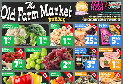 The Old Farm Market (Duncan) Flyer May 28 to June 3