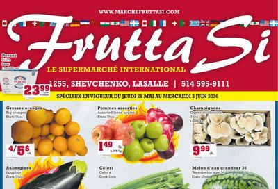 Frutta Si Flyer May 28 to June 3