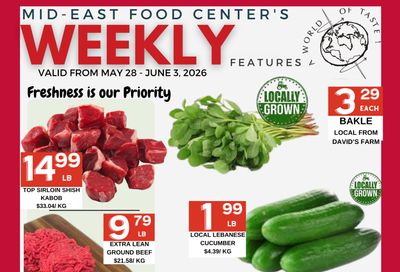 Mid-East Food Centre Flyer May 28 to June 3