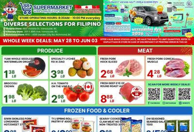 88 Supermarket Flyer May 28 to June 3