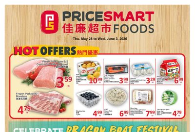 PriceSmart Foods Flyer May 28 to June 3