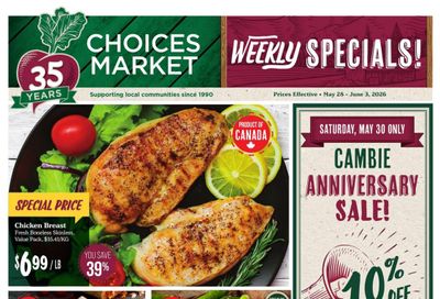 Choices Market Flyer May 28 to June 3