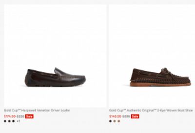 Sperry Canada: Father’s Day Edit + Sale up to 50% off + 60% off or More on Clearance