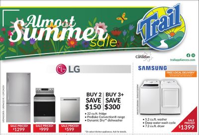 Trail Appliances (AB & SK) Flyer May 28 to June 3