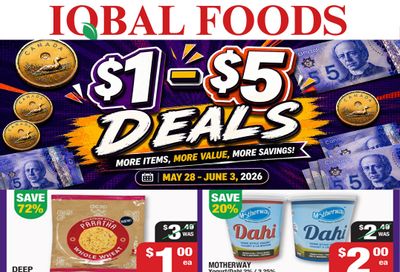 Iqbal Foods Flyer May 28 to June 3