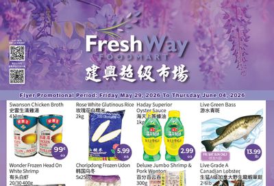 FreshWay Foodmart Flyer May 29 to June 4