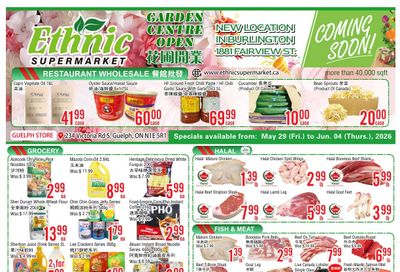 Ethnic Supermarket (Guelph) Flyer May 29 to June 4
