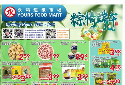 Yours Food Mart Flyer May 29 to June 4