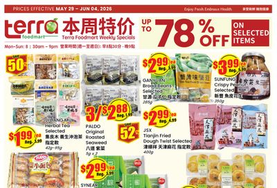 Terra Foodmart Flyer May 29 to June 4