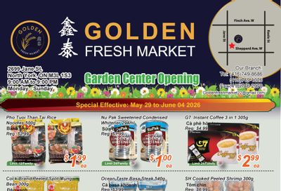 Golden Fresh Market Flyer May 29 to June 4