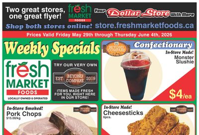 Fresh Market Foods Flyer May 29 to June 4