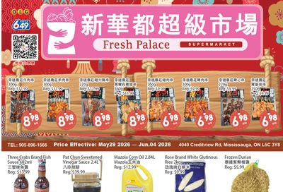 Fresh Palace Supermarket Flyer May 29 to June 4
