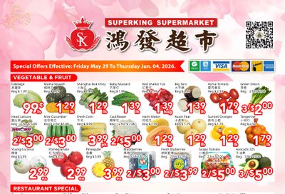 Superking Supermarket (North York) Flyer May 29 to June 4