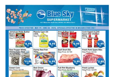 Blue Sky Supermarket (North York) Flyer May 29 to June 4