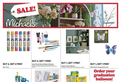 Michael's Flyer May 29 to June 4