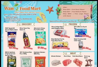 Wan 2 Food Mart Flyer May 29 to June 4