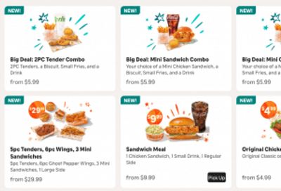 Popeyes Canada Deals & Offers: $5.99 Big Deal + More