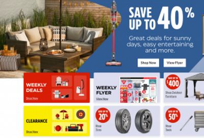 Canadian Tire New Flyers + Father’s Day Deals: Save up to 40% on Select Items