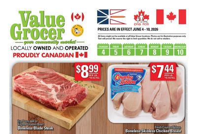 Value Grocer Flyer June 4 to 10