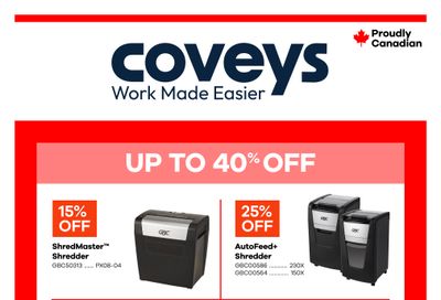 Covey Basics Flyer June 1 to 30