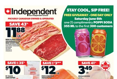 Independent Grocer (West) Flyer June 4 to 10