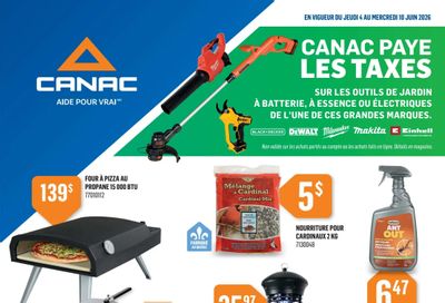 Canac Flyer June 4 to 10