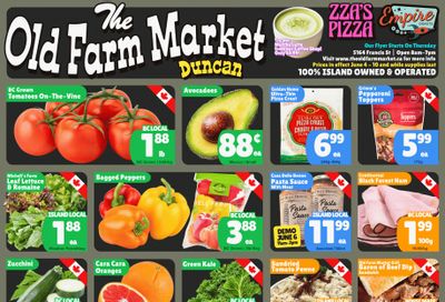The Old Farm Market (Duncan) Flyer June 4 to 10