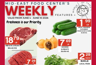 Mid-East Food Centre Flyer June 4 to 10