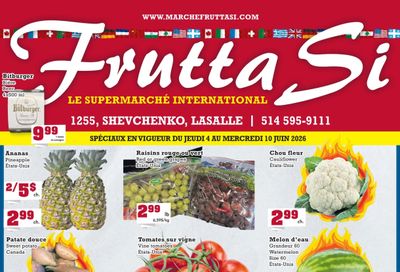 Frutta Si Flyer June 4 to 10