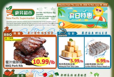 New Pacific Supermarket Flyer June 4 to 8