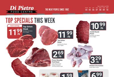 Di Pietro Food Centre Flyer June 4 to 10