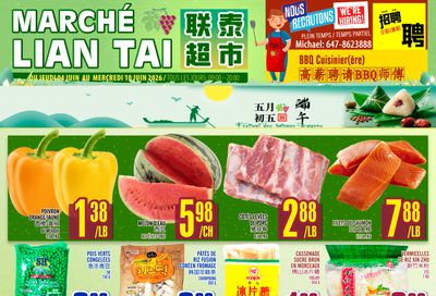 Marche Lian Tai Flyer June 4 to 10