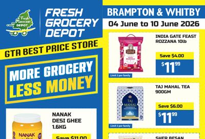 Fresh Grocery Depot Flyer June 4 to 10