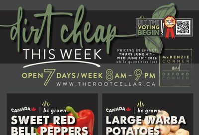 The Root Cellar Flyer June 4 to 10