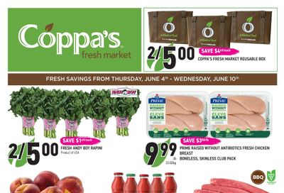 Coppa's Fresh Market Flyer June 4 to 10