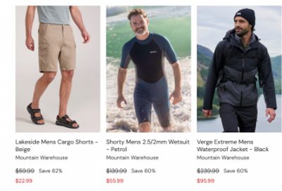 Mountain Warehouse Canada Summer Kick Off Sale: Save up to 60% off Sitewide