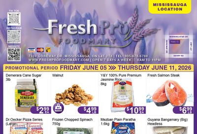 FreshPro Foodmart (Mississauga) Flyer June 5 to 11