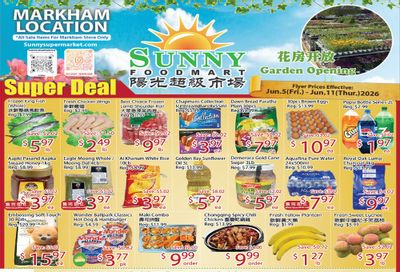 Sunny Foodmart (Markham) Flyer June 5 to 11