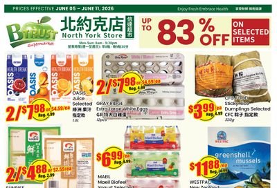 Btrust Supermarket (North York) Flyer June 5 to 11