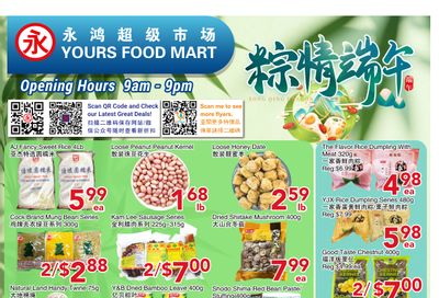 Yours Food Mart Flyer June 5 to 11