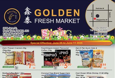 Golden Fresh Market Flyer June 5 to 11