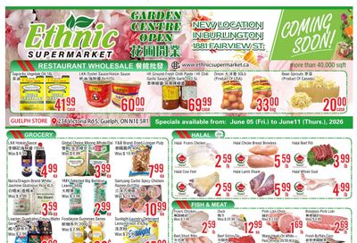 Ethnic Supermarket (Guelph) Flyer June 5 to 11