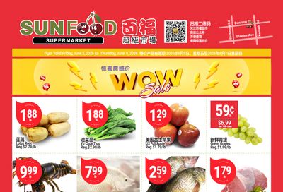 Sunfood Supermarket Flyer June 5 to 11
