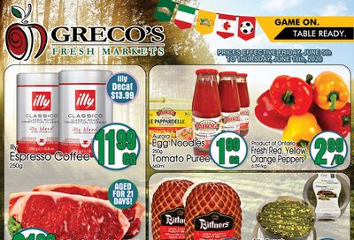 Greco's Fresh Market Flyer June 5 to 18