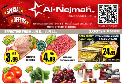 Alnejmah Fine Foods Inc. Flyer June 5 to 11