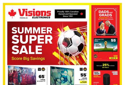 Visions Electronics Flyer June 5 to 11
