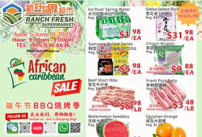 Ranch Fresh Supermarket Flyer June 5 to 11