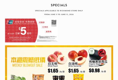 Rice World Supermarket Flyer June 5 to 11